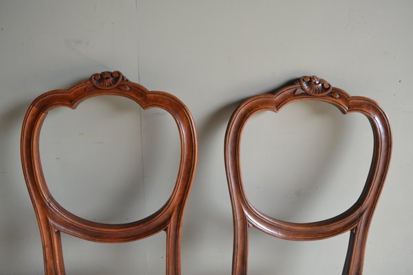 Art Deco Chairs in Mahogany, 1900s, Set of 2-GTG-1721231