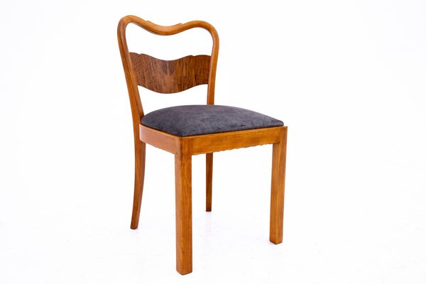 Art Deco Chairs, Poland, 1950s, Set of 2-BXB-1811510