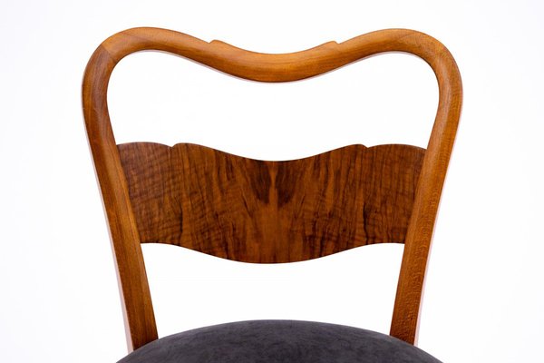 Art Deco Chairs, Poland, 1950s, Set of 2-BXB-1811510