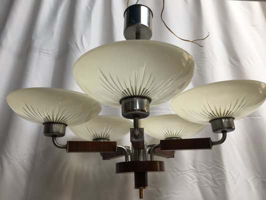 Art Deco Chandelier, 1920s-WQQ-671230