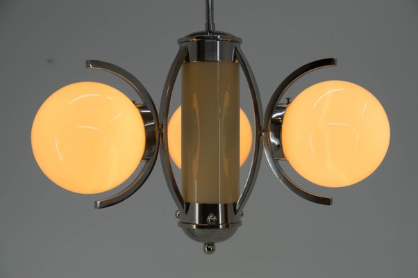 Art Deco Chandelier, 1930s-TZ-1239263