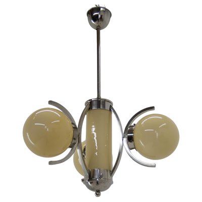 Art Deco Chandelier, 1930s-TZ-1239263