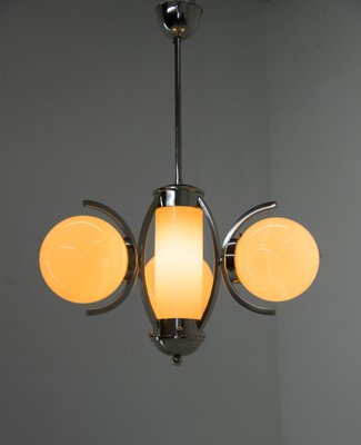 Art Deco Chandelier, 1930s-TZ-1239263