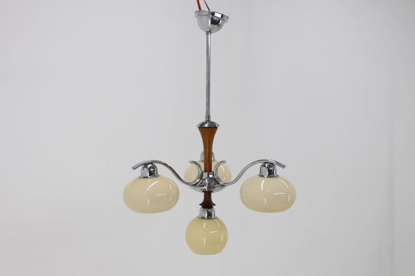 Art Deco Chandelier, 1930s-TZ-686142