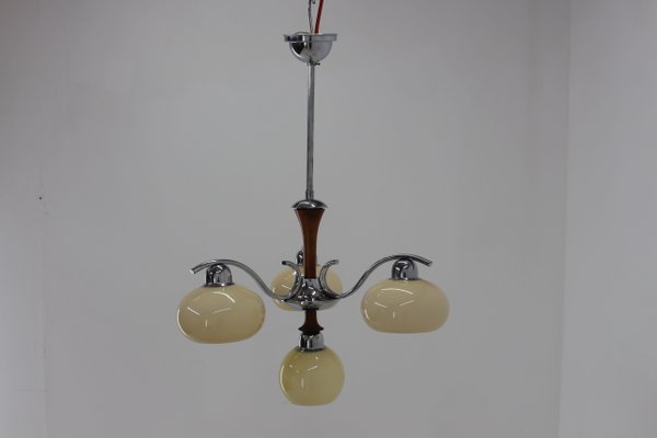 Art Deco Chandelier, 1930s-TZ-686142