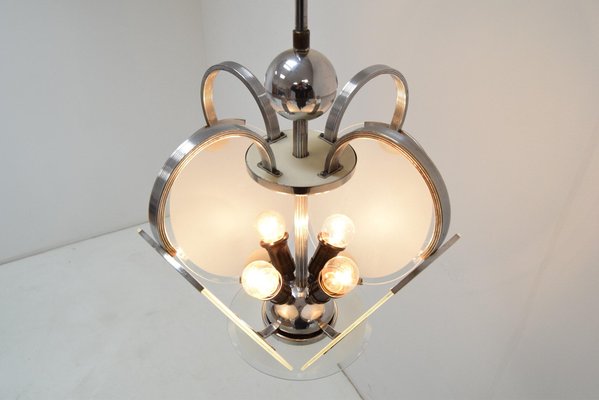 Art Deco Chandelier, 1930s-TZ-1241209