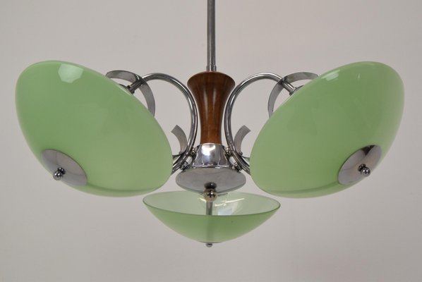 Art Deco Chandelier, 1930s-TZ-1216224