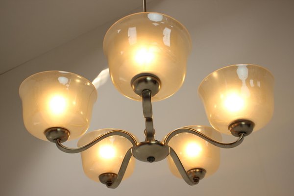 Art Deco Chandelier, 1930s-TZ-961273