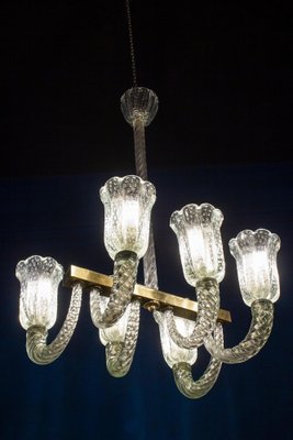 Art Deco Chandelier by Barovier & Toso-MBH-1260371