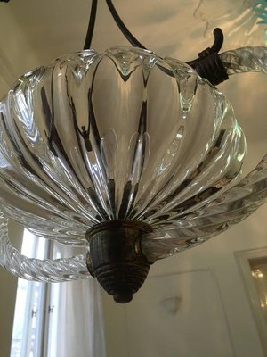 Art Deco Chandelier by Ercole Barovier, 1940s-MBH-1032215