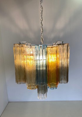 Art Deco Chandelier in Murano Glass, 2000s-FF-1386155