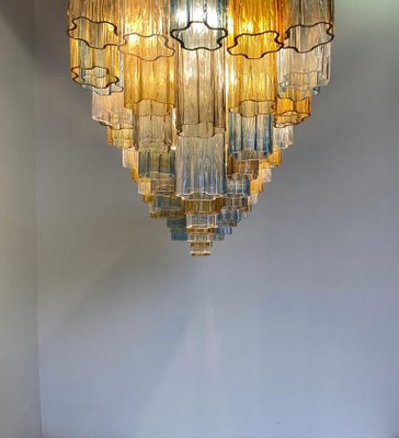 Art Deco Chandelier in Murano Glass, 2000s-FF-1386155