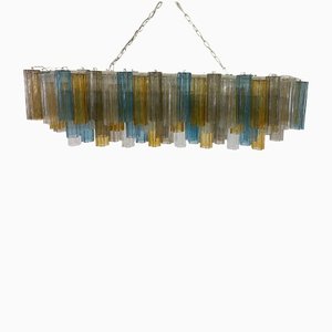 Art Deco Chandelier in Murano Glass, 2000s-FF-1386155