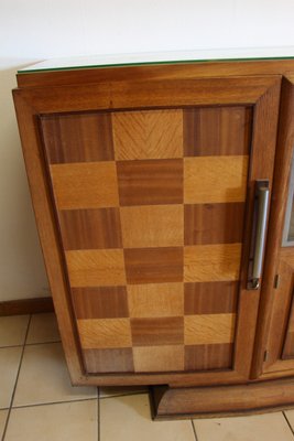 Art Deco Chequered Sideboard, 1930s-KMQ-629133