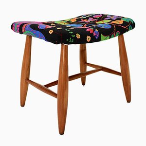 Art Deco Cherry Stool by Josef Frank for Haus & Garten Vienna, 1920s-NB-585623