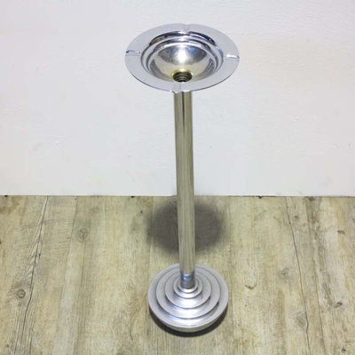 Art Deco Chrome Standing Ashtray, 1930s-WK-569298