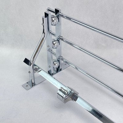 Art Deco Coat Rack in Chrome, 1930s-JUZ-1791205