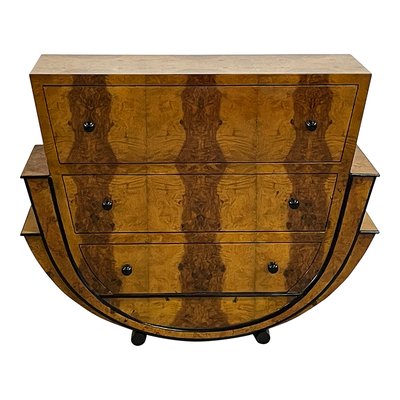 Art Deco Commode in Walnut, 1980s-BEW-1822795