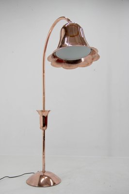 Art Deco Copper Floor Lamp, 1930s-TZ-1444181