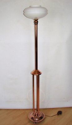 Art Deco Copper Floor Lamp, 1930s-XHP-1394906