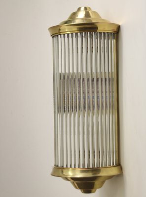 Art Deco Corner Wall Light attributed to Henri Petitot for Atelier Henri Petitot, 1930s-SY-1721972