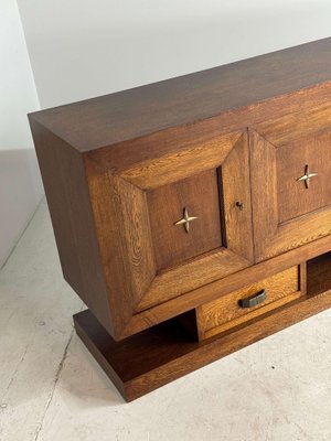 Art Deco Credenza in Oak, 1930s-GNW-1807505