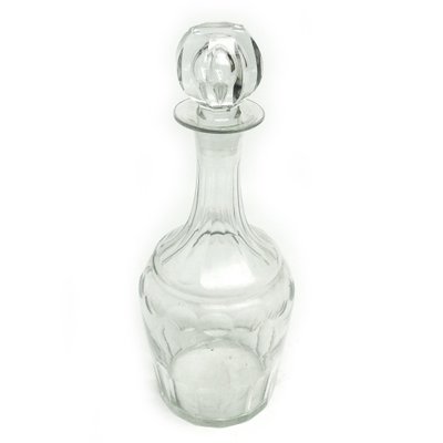 Art Deco Crystal Carafe, Czechoslovakia, 1930s-BKO-1453990