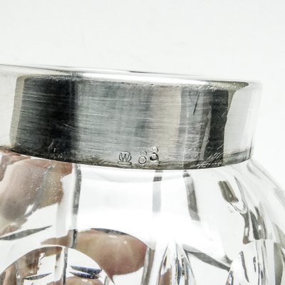 Art Deco Crystal Cocktail Shaker by Wolfgang Wolff, Germany, 1950s, 1960s-BKO-1451638