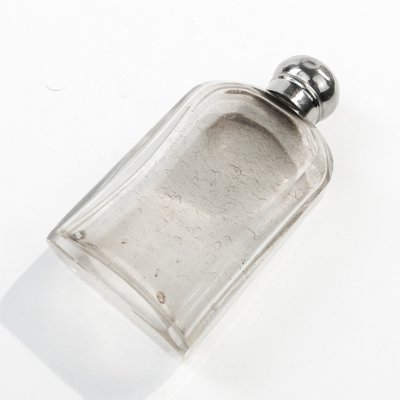 Art Deco Crystal Flask, France, 1930s-BKO-1801193