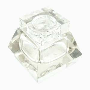 Art Deco Crystal Inkwell, Poland, 1930s-BKO-1454574