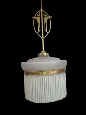 Art Deco Crystal Lamp, 1890s-ZVO-1436211