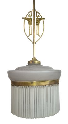 Art Deco Crystal Lamp, 1890s-ZVO-1436211