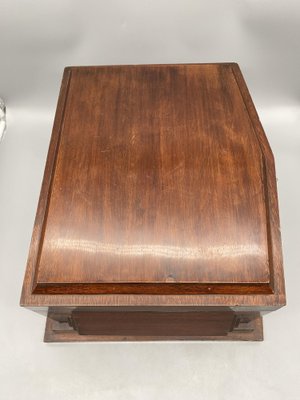 Art Deco Cutlery Box in Mahogany-CZ-1793121