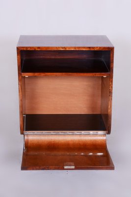 Art Deco Czech Walnut Cabinet-Bar-WHY-1083348