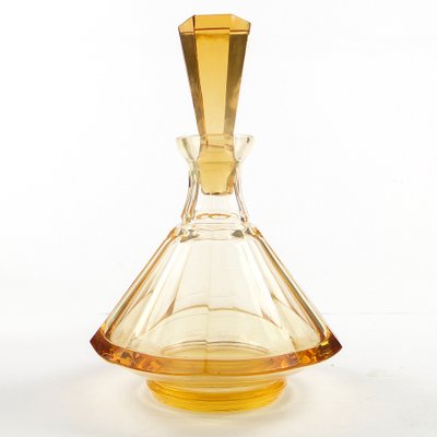 Art Deco Czechoslovakian Carafe from Moser, 1920s-BKO-1823073