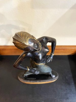 Art Deco Dancer by Fritz Paul Zimmer, Germany, 1920s-UCH-2035245