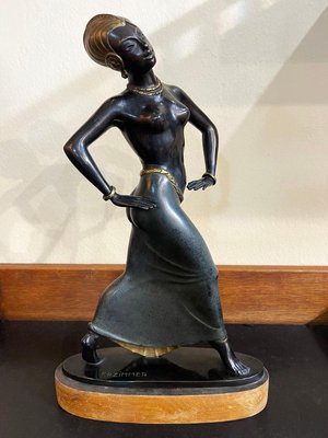 Art Deco Dancer by Fritz Paul Zimmer, Germany, 1920s-UCH-2035245