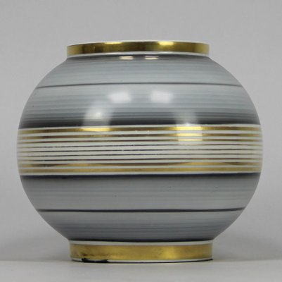 Art Deco Decorated Porcelain Vase, 1930s-NE-875565