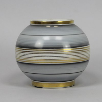 Art Deco Decorated Porcelain Vase, 1930s-NE-875565