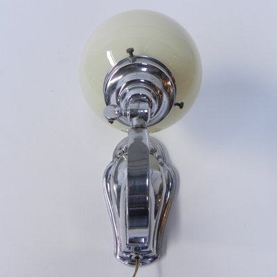 Art Deco Desk Lamp with Adjustable Shade, 1930s-TL-1450007