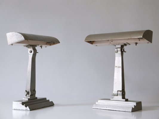 Art Deco Desk Lamps, 1920s, Set of 2-WPT-1248812