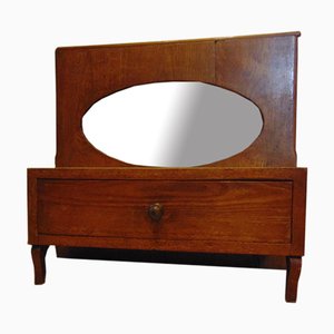 Art Deco Desktop Cabinet with Mirror-CAQ-1022778