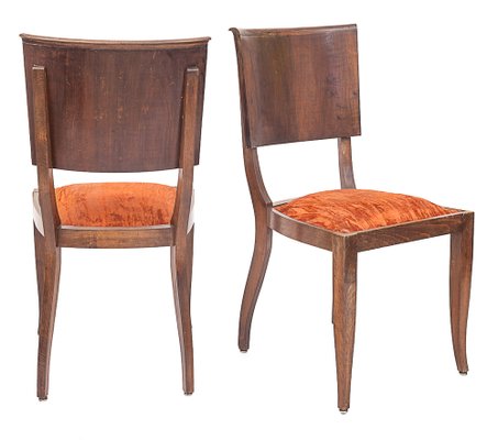 Art Deco Dining Chairs, 1930, Set of 2-JCN-1704810