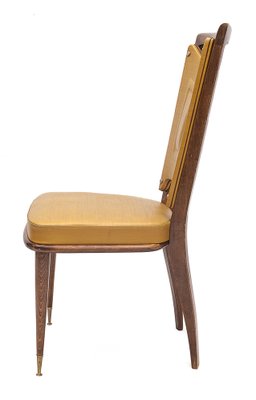 Art Deco Dining Chairs, 1940s, Set of 6-JCN-1725188