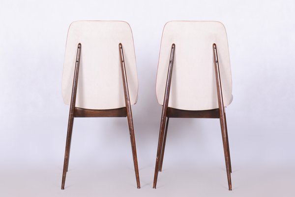 Art Deco Dining Chairs attributed to Jules Leleu, France, 1940s, Set of 6-WHY-1735570