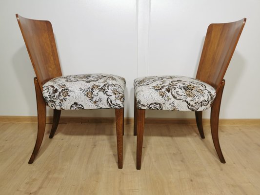 Art Deco Dining Chairs by Jindrich Halabala, Set of 2-QJA-1183343