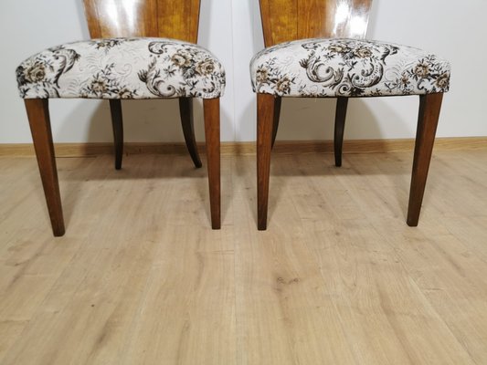 Art Deco Dining Chairs by Jindrich Halabala, Set of 2-QJA-1183343