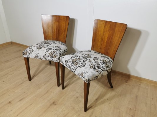 Art Deco Dining Chairs by Jindrich Halabala, Set of 2-QJA-1183343