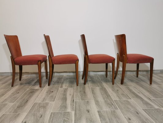 Art Deco Dining Chairs by Jindrich Halabala, Set of 4-QJA-1317788