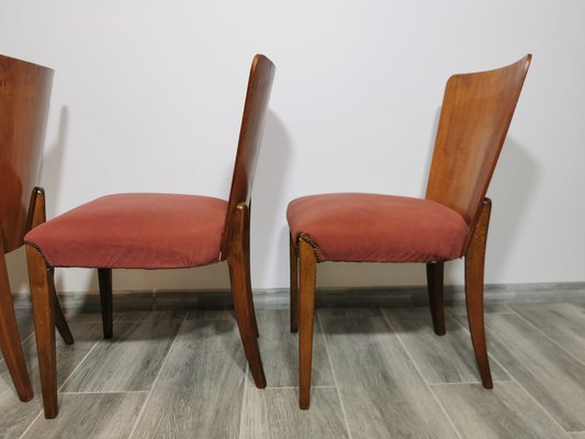 Art Deco Dining Chairs by Jindrich Halabala, Set of 4-QJA-1317788